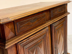 Credenza in noce Luigi XIV . XVII secolo