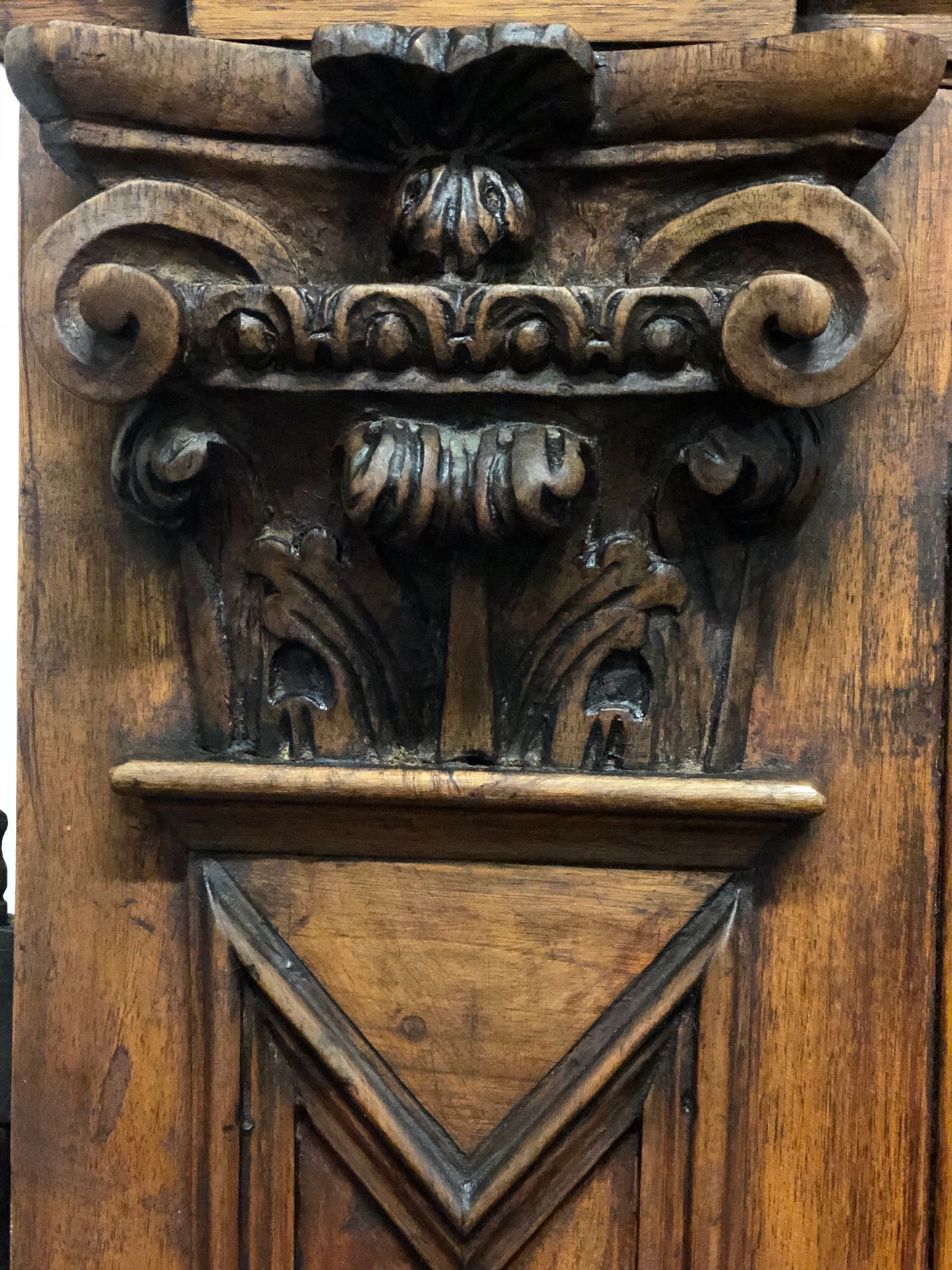 Louis XIV wardrobe walnut Genoa early 18th century