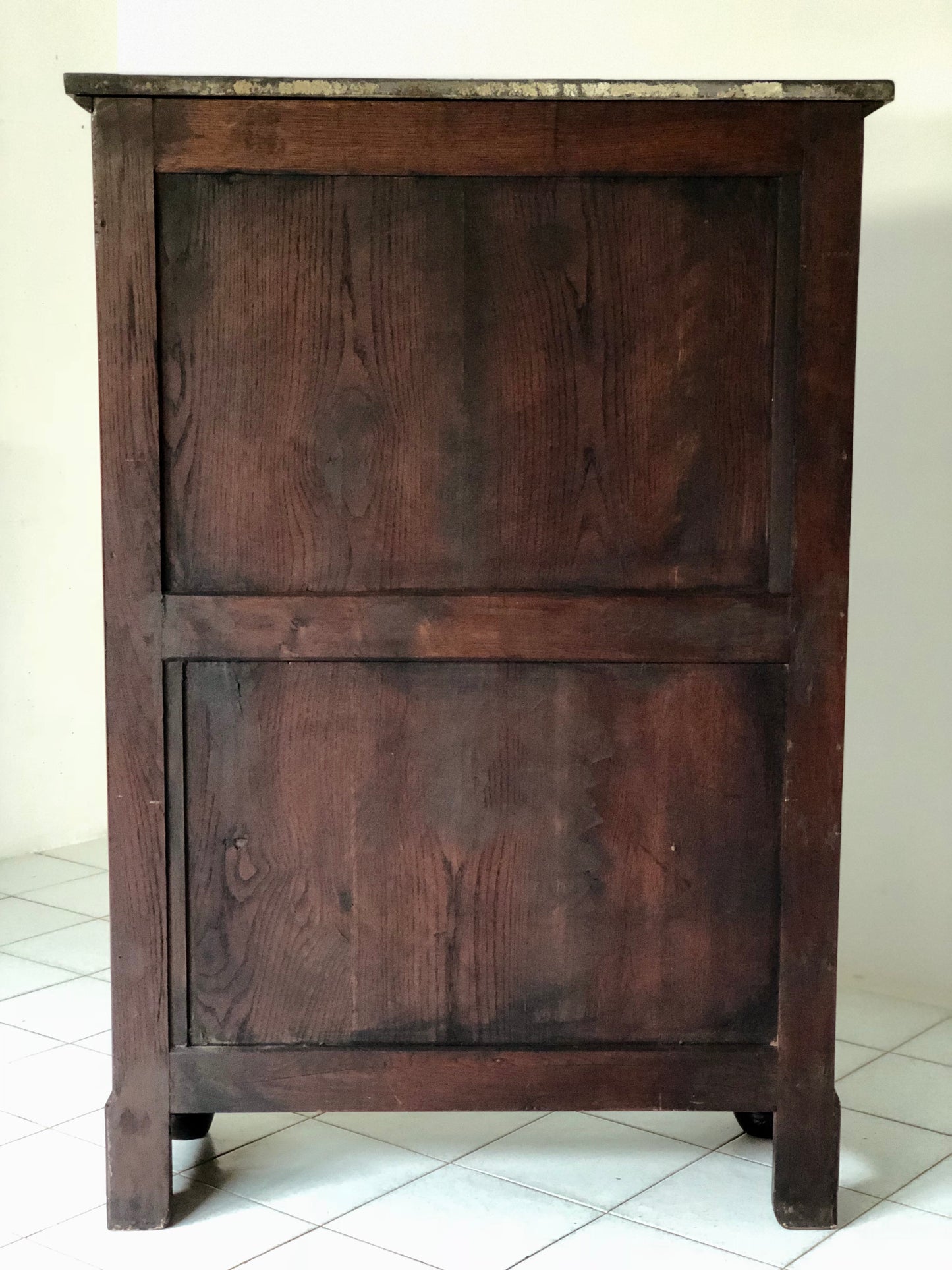 Empire secretaires inlaid mahogany feather (Restored)