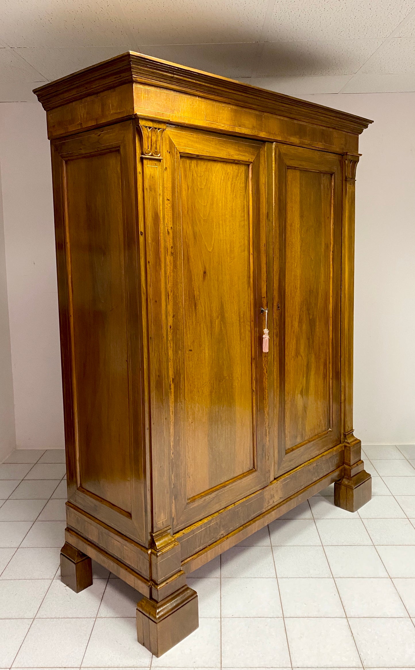 Lombard Empire cabinet, early 19th century (restored)