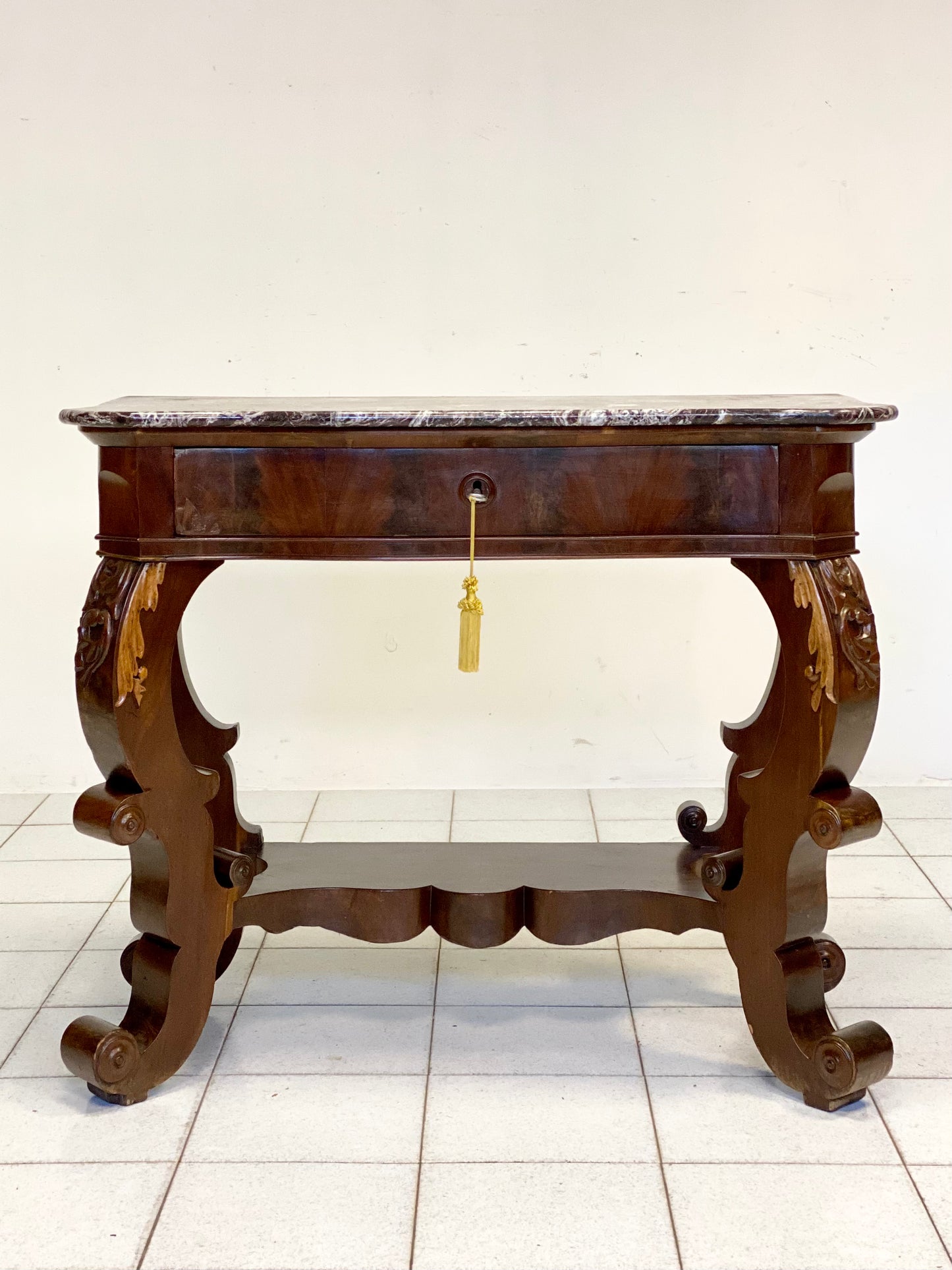 Consolle lombarda Carlo X . XIX secolo