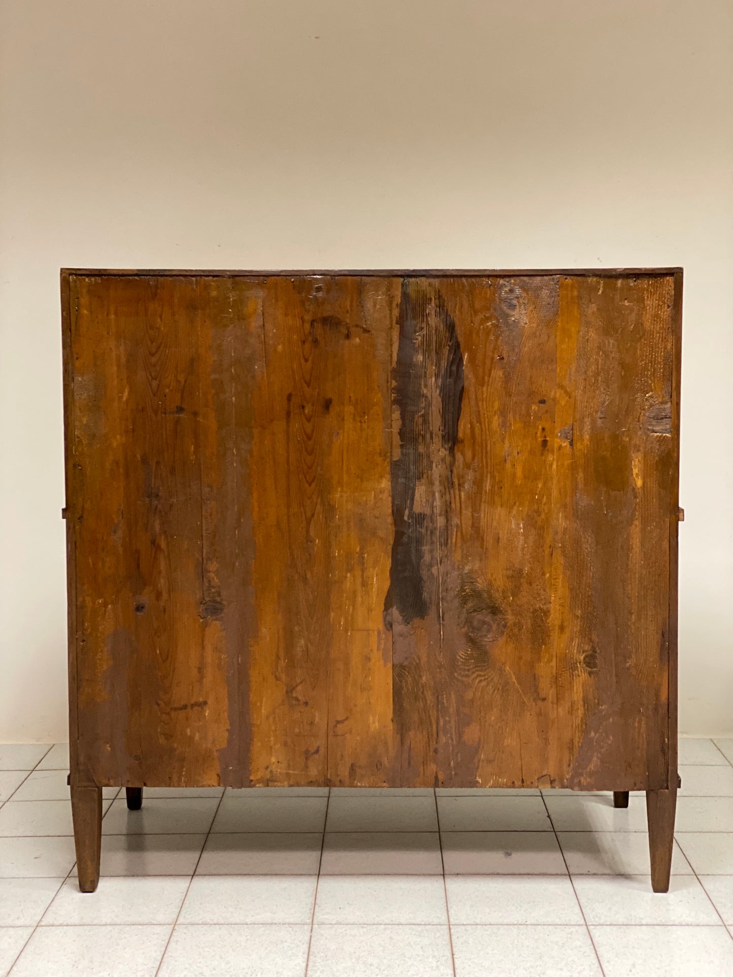 Louis XVI walnut desk. Lombardy 18th century
