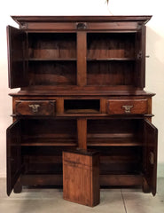 Credenza doppio corpo XVII secolo
