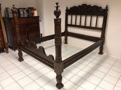 Letto matrimoniale Emiliano bolognese . XVII secolo