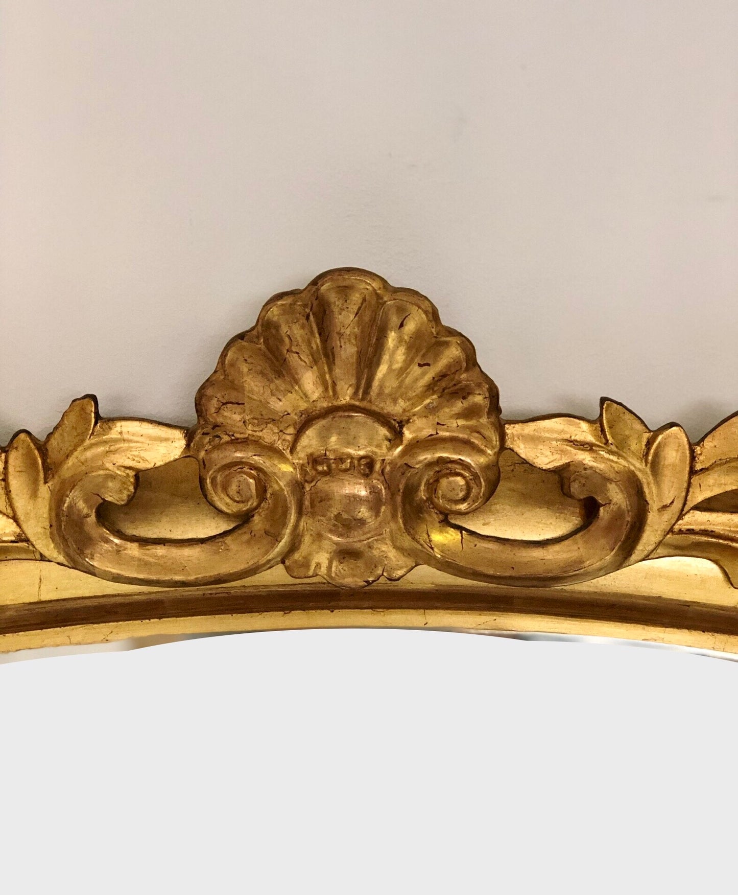 Lombard gold leaf mirror, mid-19th century