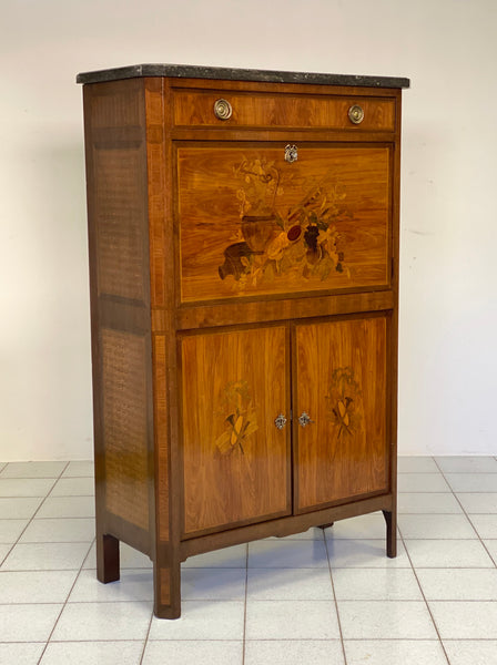 Secretaries Napoleone III intarsiato fine XIX secolo