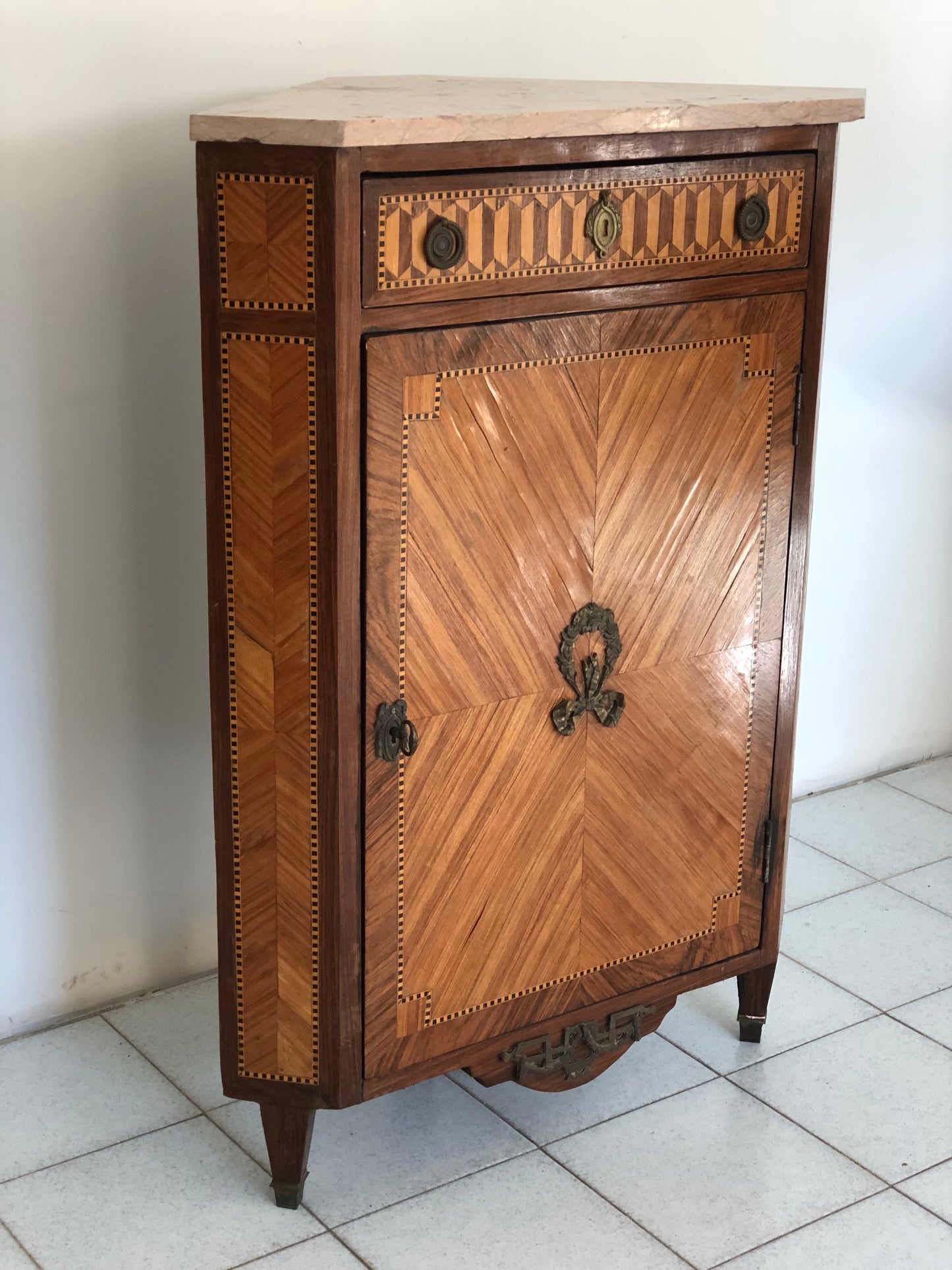 Napoleon III Corner Cabinet. Late 19th century