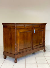 Credenza Carlo X noce Emilia metà XIX secolo