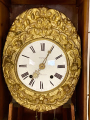 Orologio a colonna pendolo metà XIX secolo . Restaurato funzionante