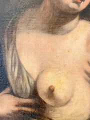 Cleopatra, olio su tela, dimensioni 97 x 77 (sola tela) Autore: ambito di Francesco del Cairo (Milano 1607-1665)