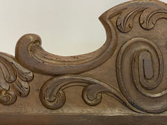 Letto Lombardo in noce Luigi XIV . XVII secolo