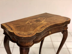 Tavolino da gioco Emilia XIX secolo