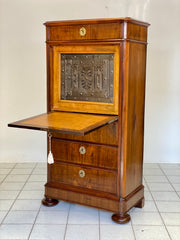 Secretaire con cassaforte . Genova XIX secolo (Restaurato )