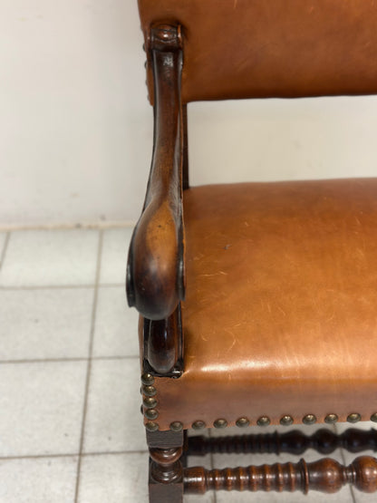 Poltrona a rocchetto Luigi XIV . Emilia 600