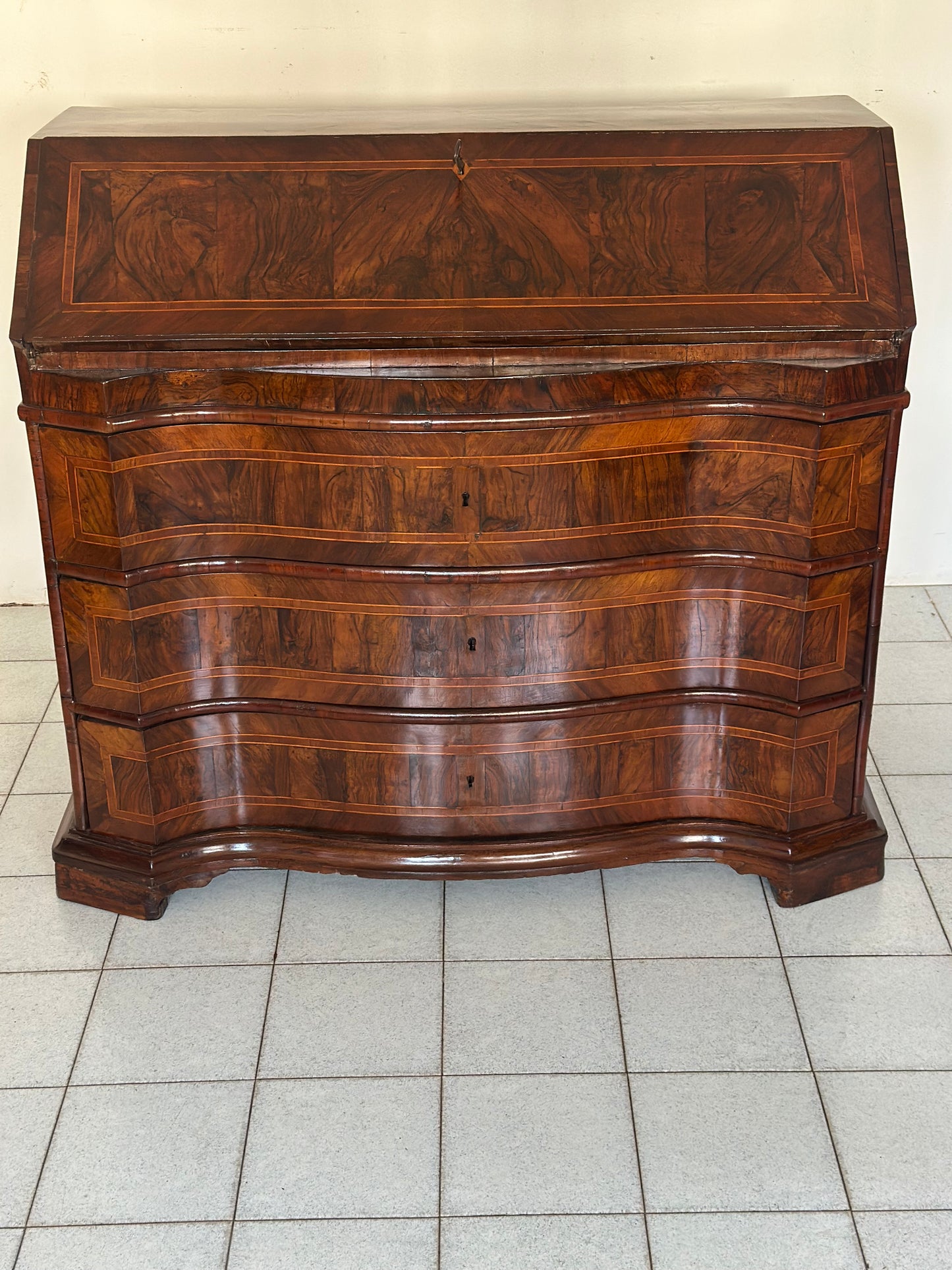 Ribalta mantovana Luigi XIV Mantova fine 600 inizio 700.  Restaurata