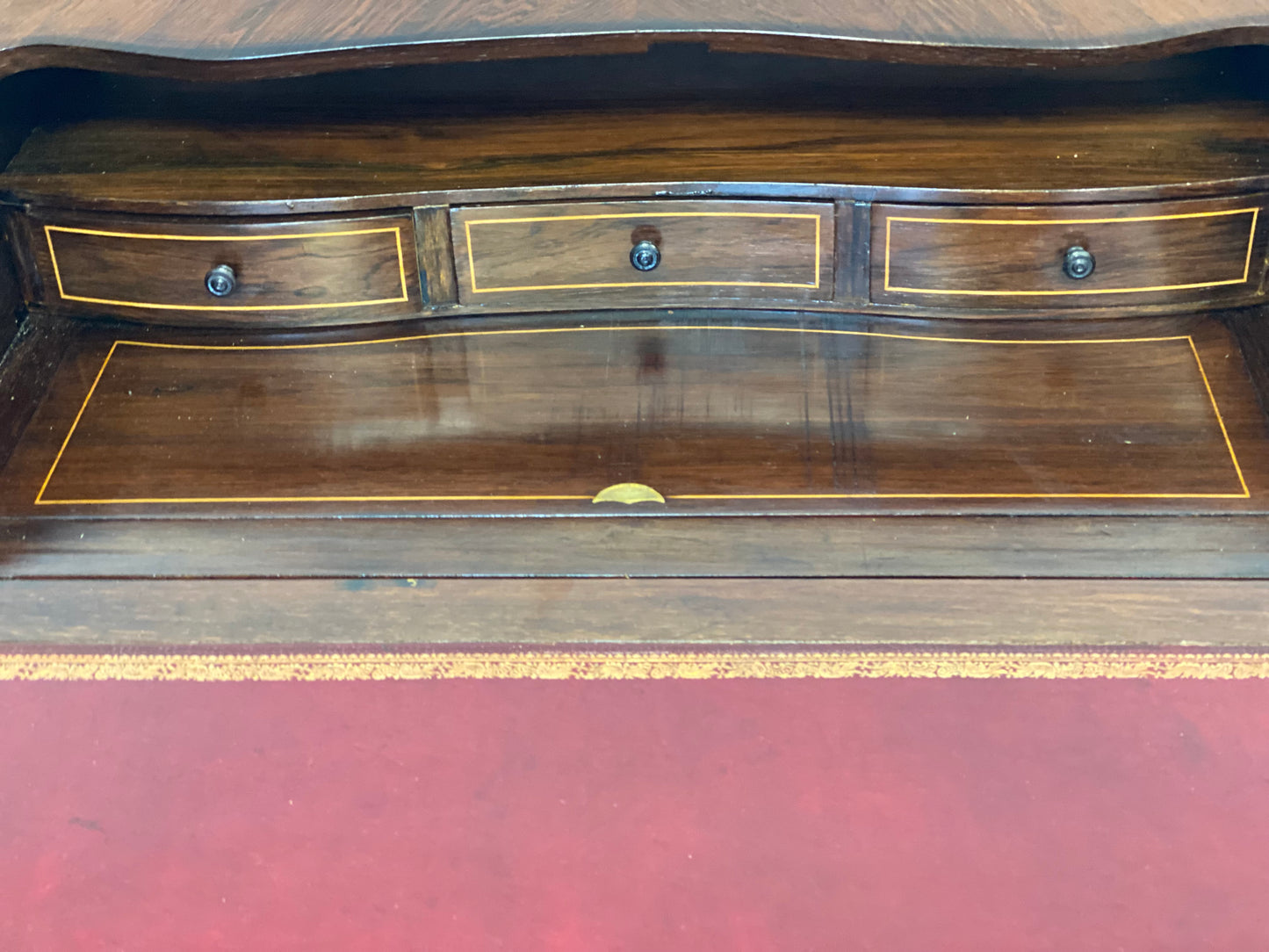 Ribalta lastronata intarsiata . Napoleone III 1870