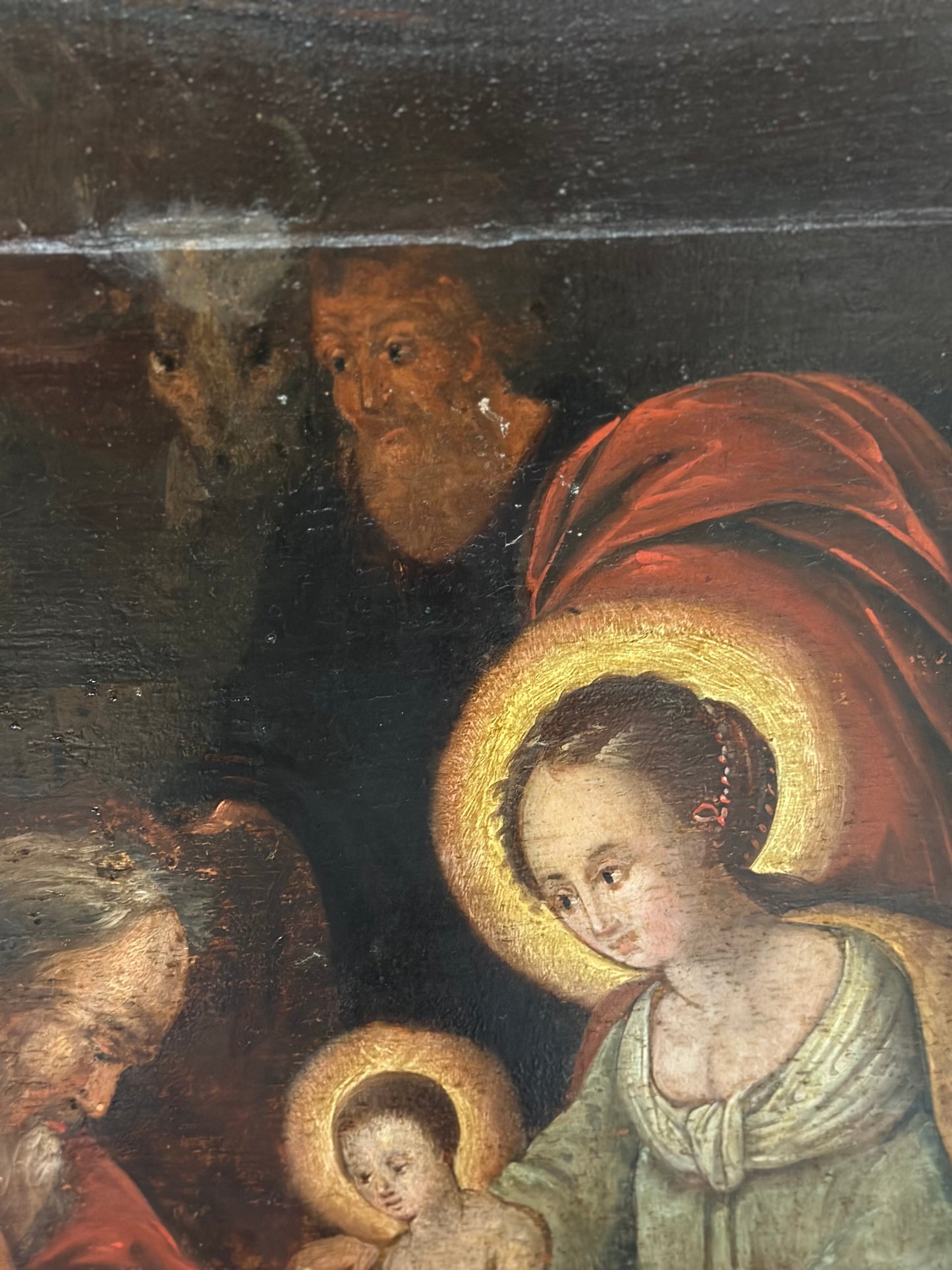 Autore: Cornelis de Baellieur (Anversa 1607-1671).
Soggetto: Adorazione dei Magi.
Tecnica e supporto: olio su tavola.
Dimensioni: 120 x 90.