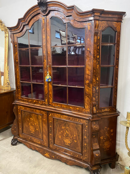Credenza vetrina olandese .XIX secolo