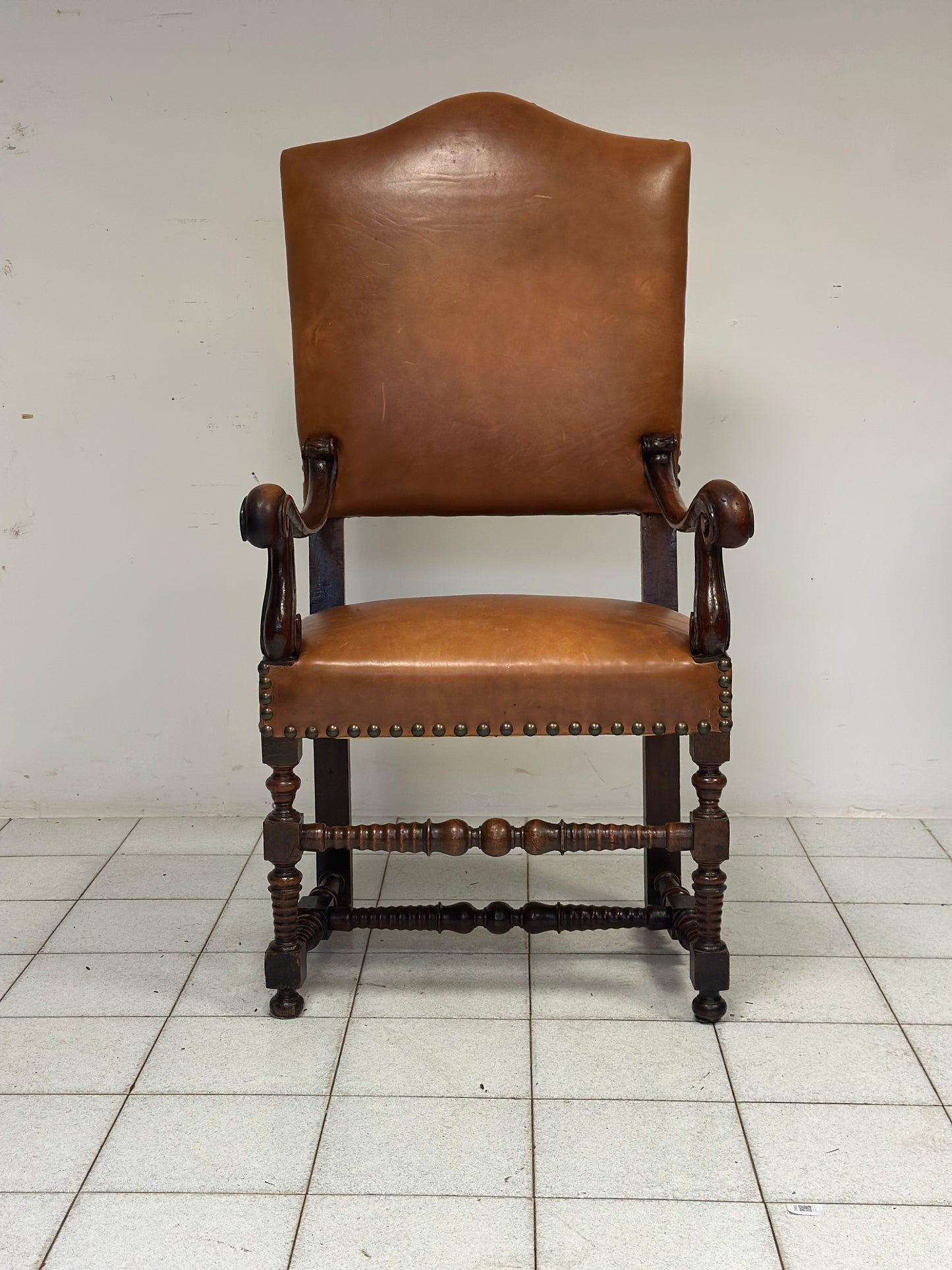 Poltrona a rocchetto Luigi XIV . Emilia 600