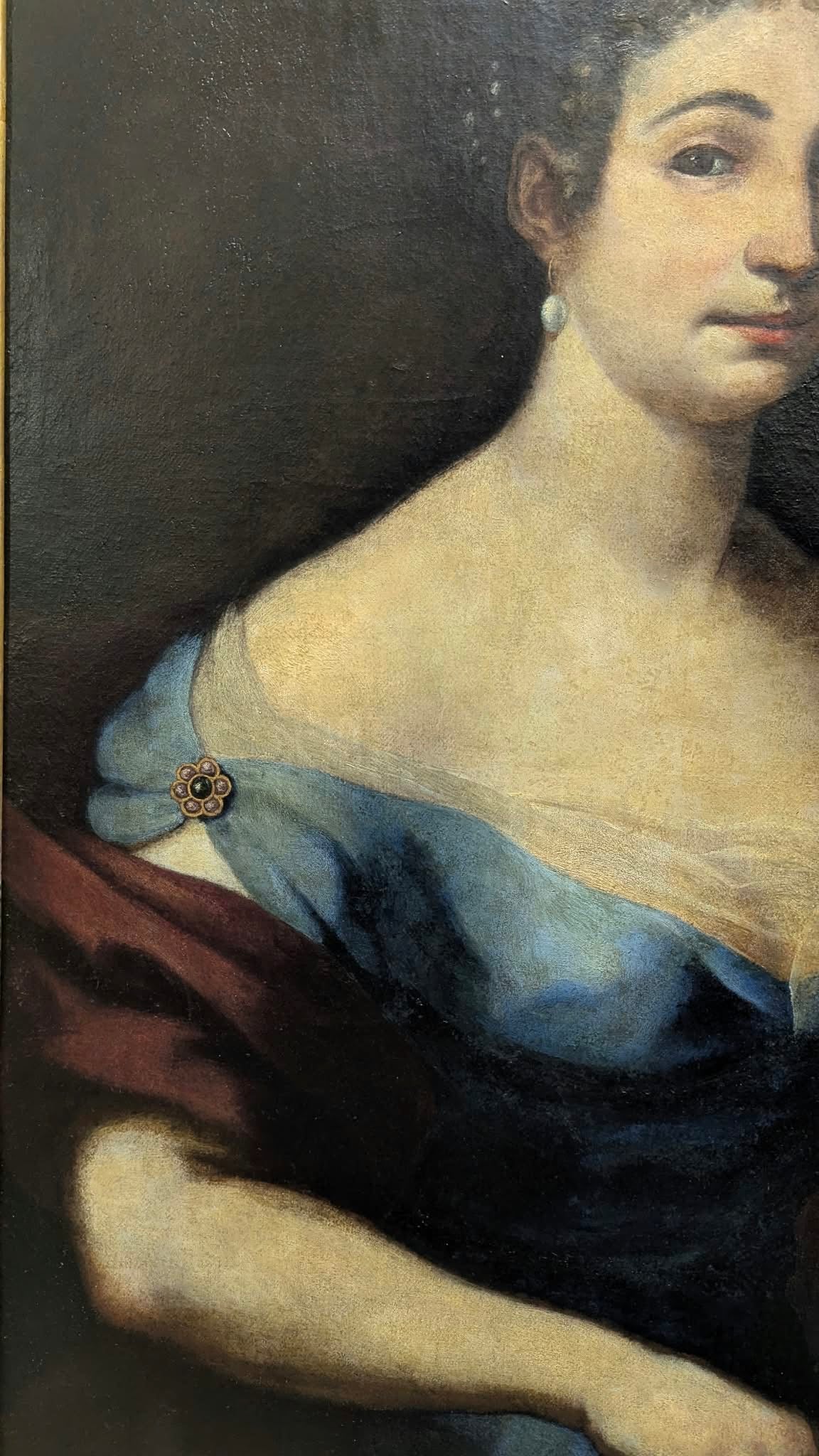 Soggetto: Salomè con la testa del Battista
Autore: Onorio Marinari (1627-1715)
Tenica e dimensioni: olio su tela; 120 x 80 cm.