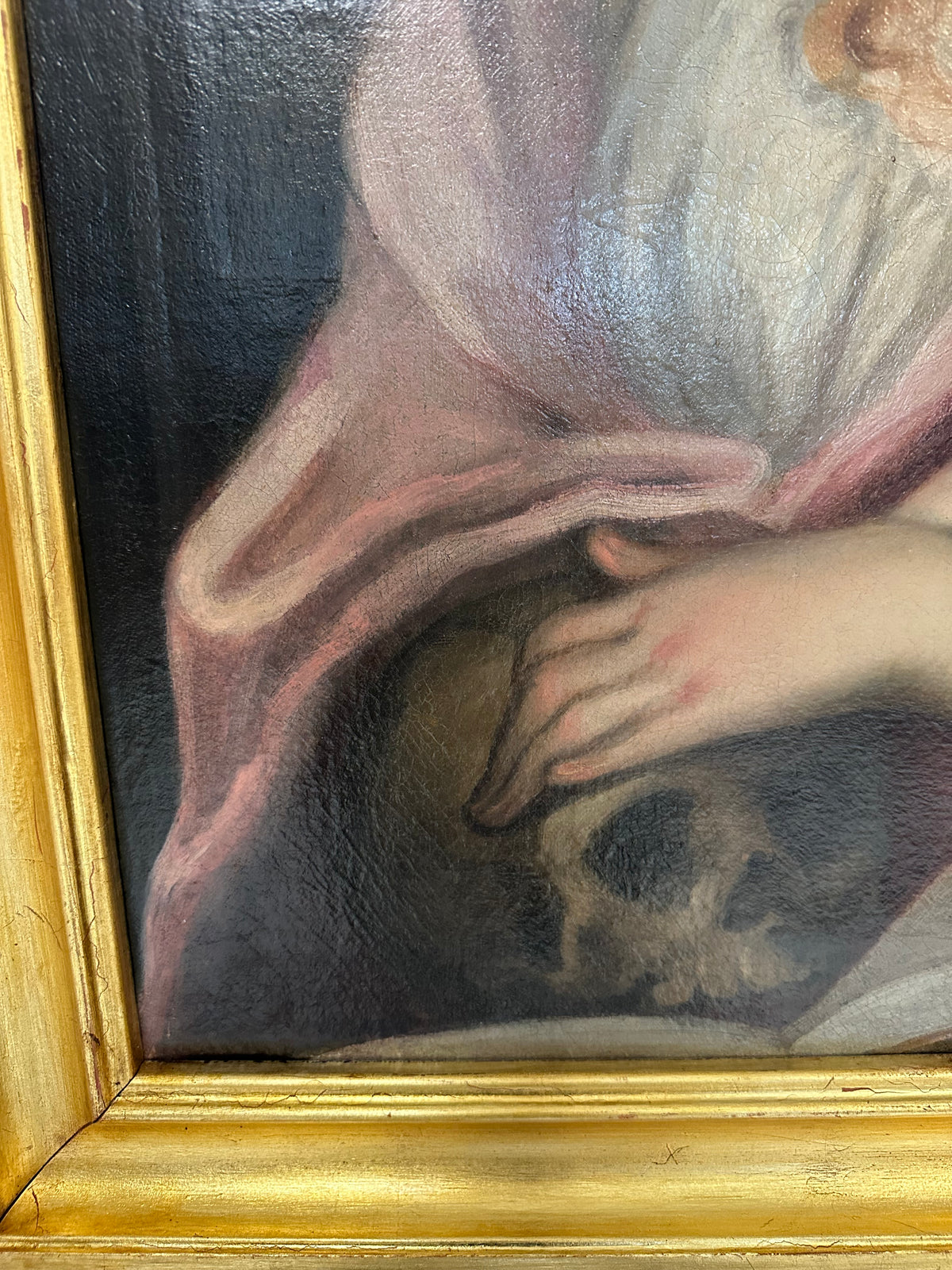 TIZIANO VECELIO (maniera di)
Pieve di Cadore 1488-90 Venezia 1576
Maddalena Penitente 
Olio su tela.  78 x 96