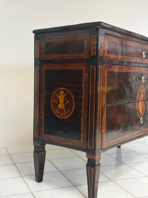 Cassettone Luigi XVI .Milano XVIII secolo