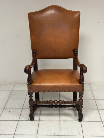 Poltrona a rocchetto Luigi XIV . Emilia 600