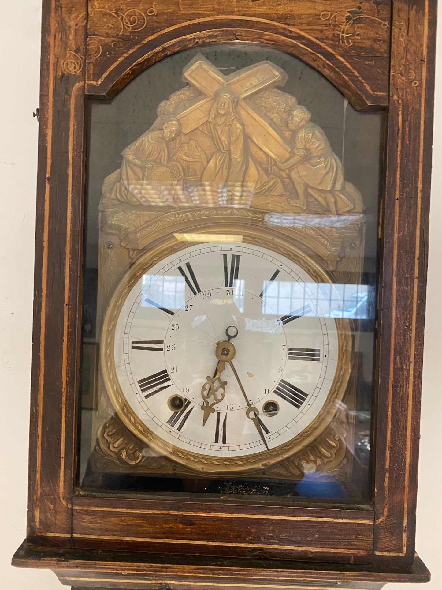 Tower clock. Mid 19th century