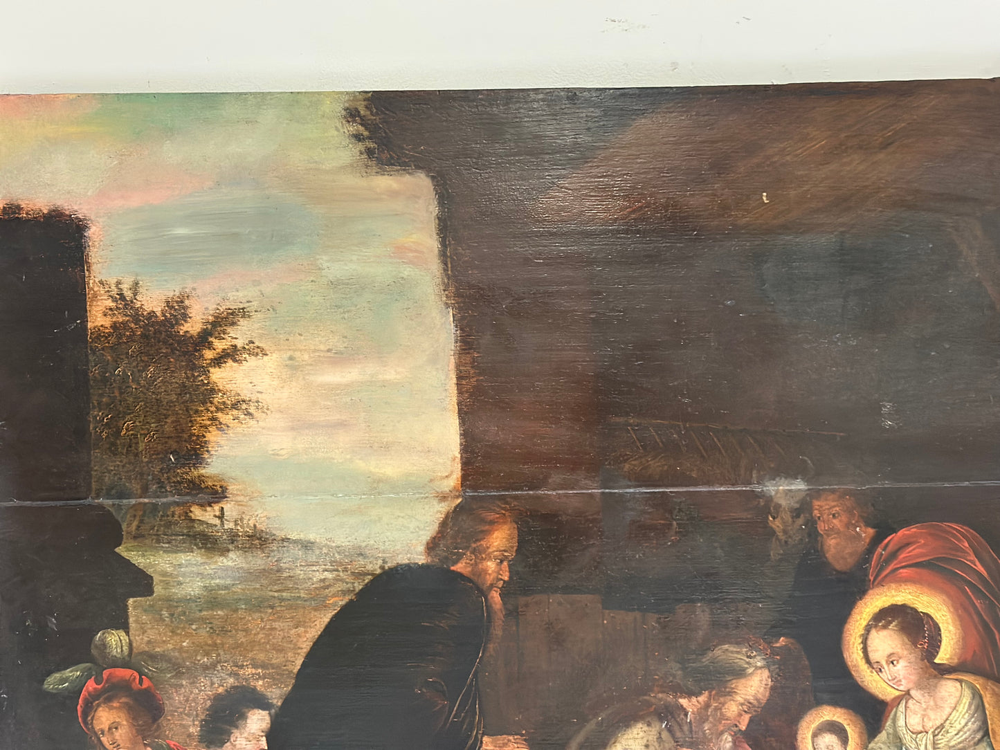 Autore: Cornelis de Baellieur (Anversa 1607-1671).
Soggetto: Adorazione dei Magi.
Tecnica e supporto: olio su tavola.
Dimensioni: 120 x 90.