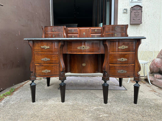 Scrivania a mazzarina da centro Luigi XVI.   Genova 700