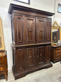 Credenza doppio corpo . Emilia Modena Bologna prima metà dell’ 600