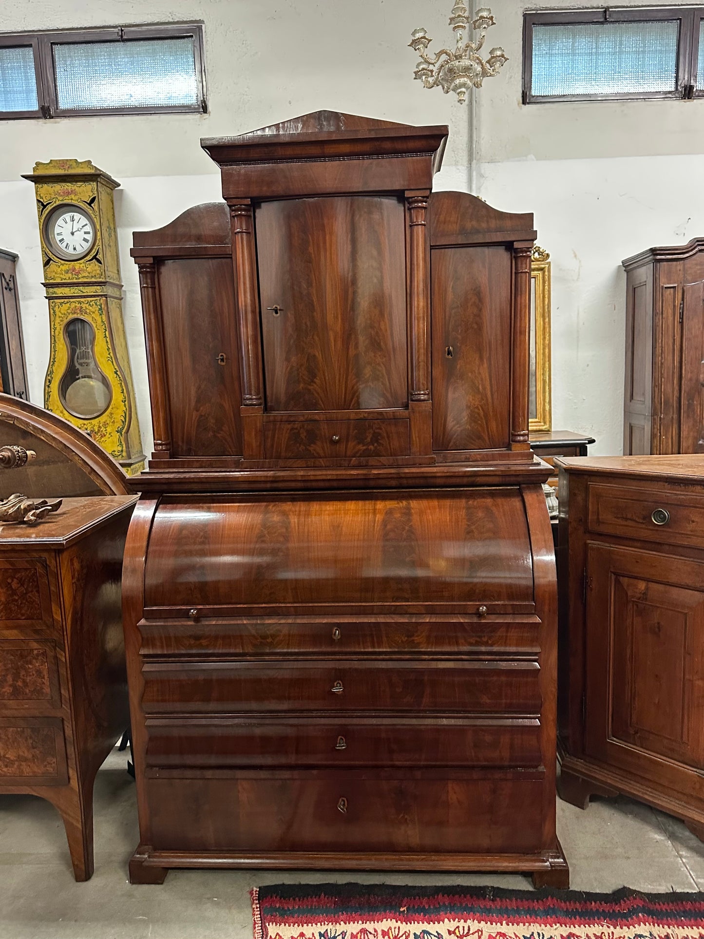 Trumeau biedermeier . Vienna primi del XIX secolo