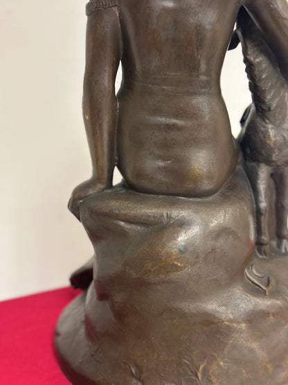 Scultura in bronzo fusione a cera persa  inizio XX secolo