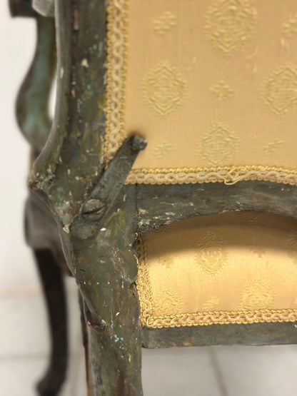 Poltrona Luigi XV Venezia prima metà XVIII secolo