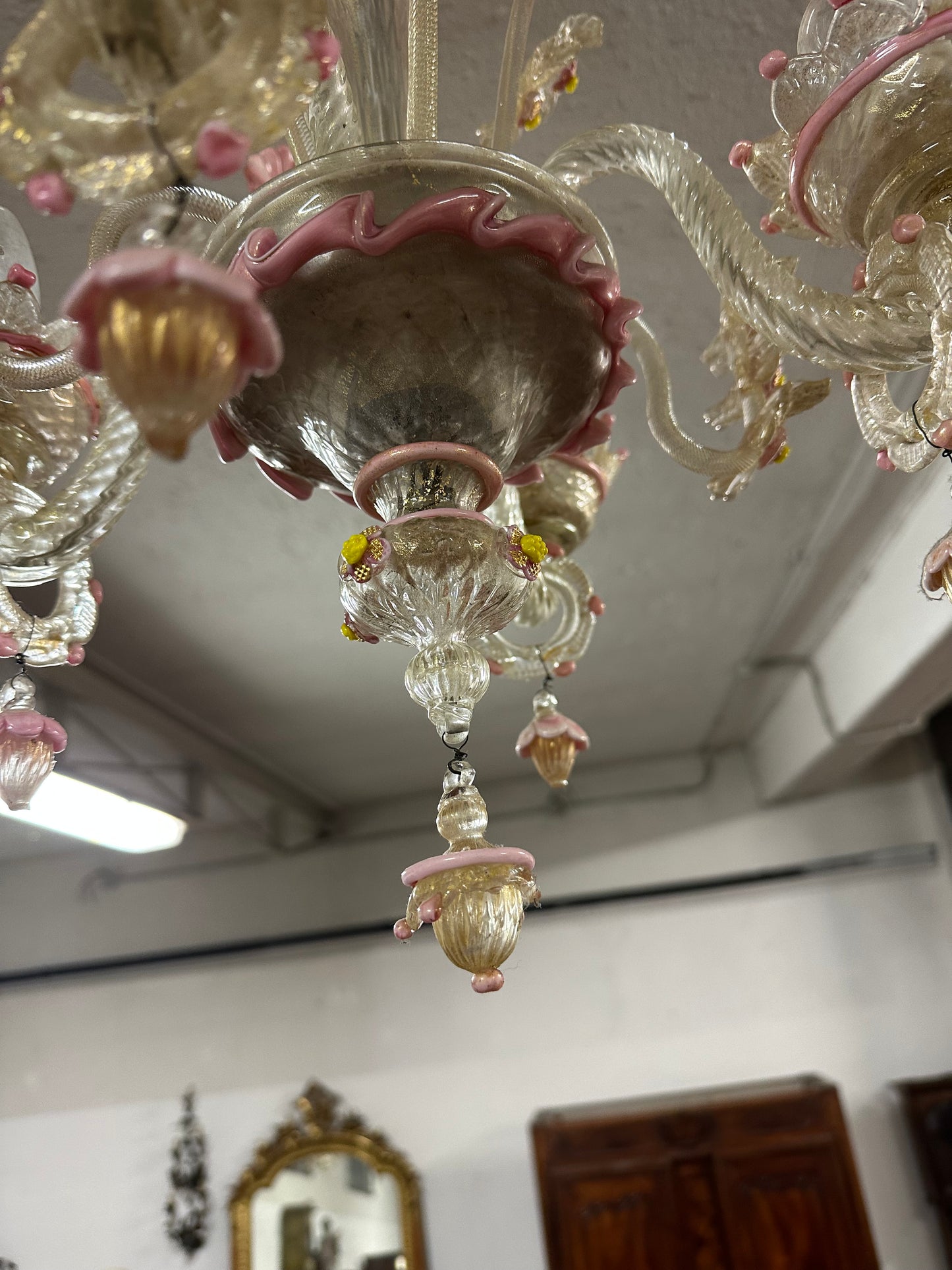 Lampadario di Murano XIX secolo