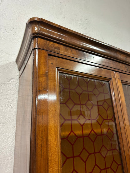 Libreria a ponte epoca Carlo X lombarda XIX secolo. Restaurata