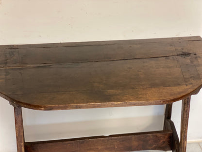 Consolle mezzo tavolo . XVIII secolo