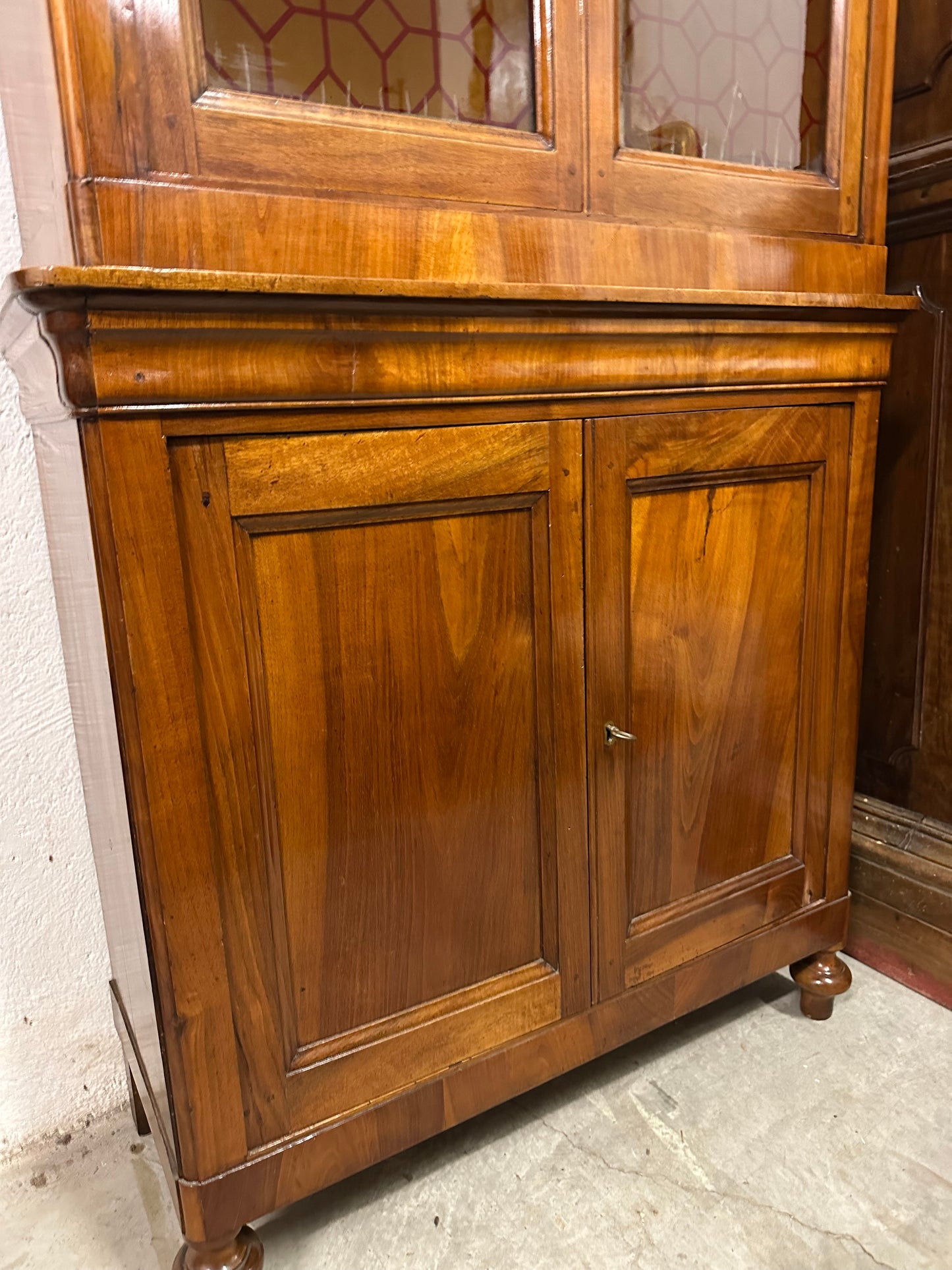 Libreria a ponte epoca Carlo X lombarda XIX secolo. Restaurata