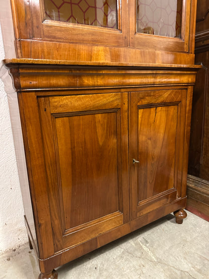 Libreria a ponte epoca Carlo X lombarda XIX secolo. Restaurata