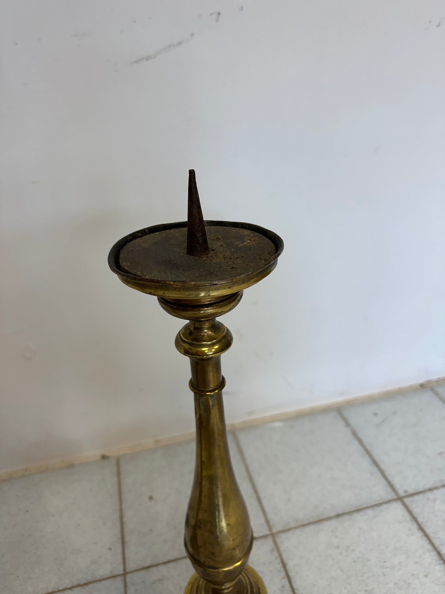 Coppia di candelieri impero . XIX secolo