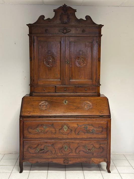 Trumeau in noce . Emilia Parma Luigi XV.