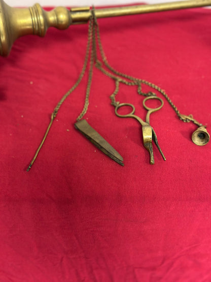 Coppia di lucerne fiorentine a olio in bronzo epoca prima metà del’ 700