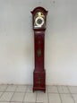 Orologio a pendolo laccato dipinto XX secolo