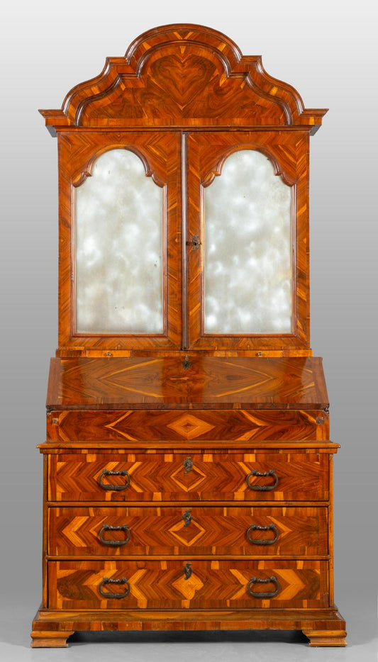 Trumeau lastronato in carrubo . Venezia Luigi XIV primi 700