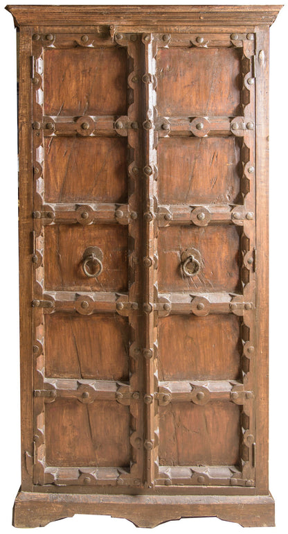 Armadio due ante in legno di teak manifattura orientale primo 800