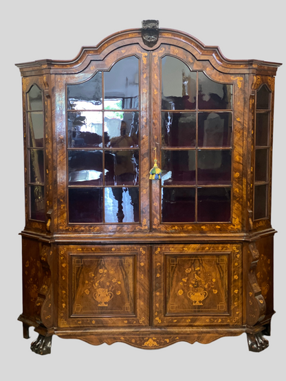 Credenza vetrina olandese .XIX secolo