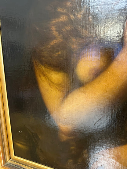 Autore: TIZIANO VECELLIO (seguace),
Soggetto: Maddalena penitente
Tecnica: (olio su tela).
Dimensioni: 90 x 70