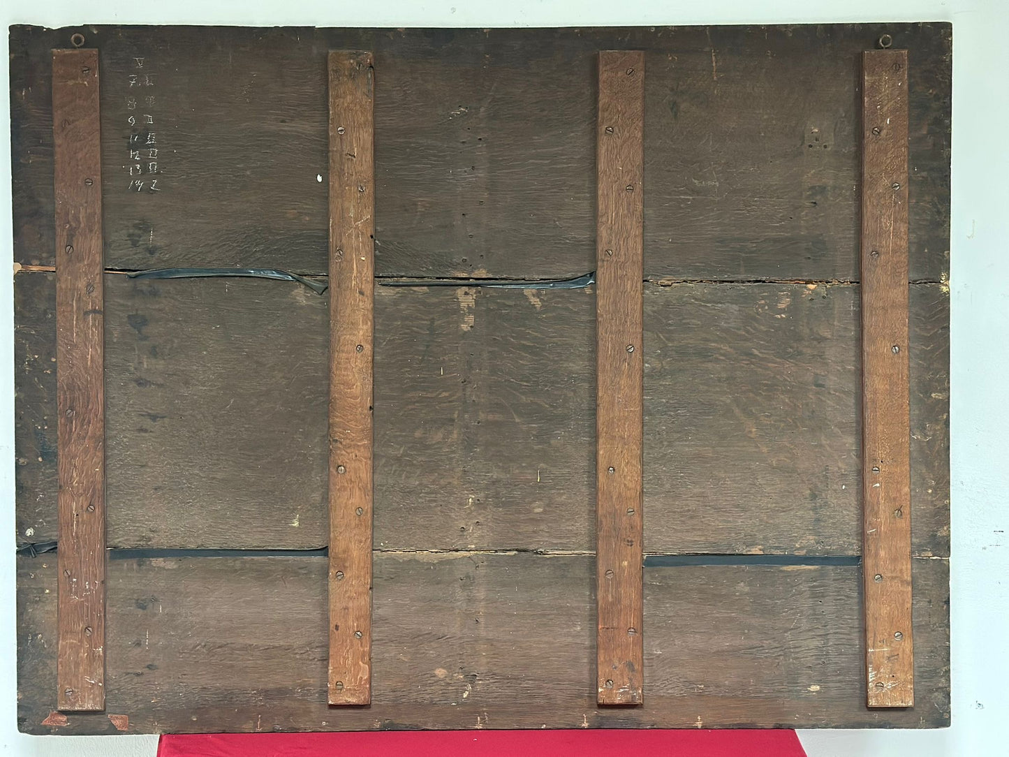 Autore: Cornelis de Baellieur (Anversa 1607-1671).
Soggetto: Adorazione dei Magi.
Tecnica e supporto: olio su tavola.
Dimensioni: 120 x 90.