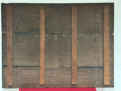 Autore: Cornelis de Baellieur (Anversa 1607-1671).
Soggetto: Adorazione dei Magi.
Tecnica e supporto: olio su tavola.
Dimensioni: 120 x 90.