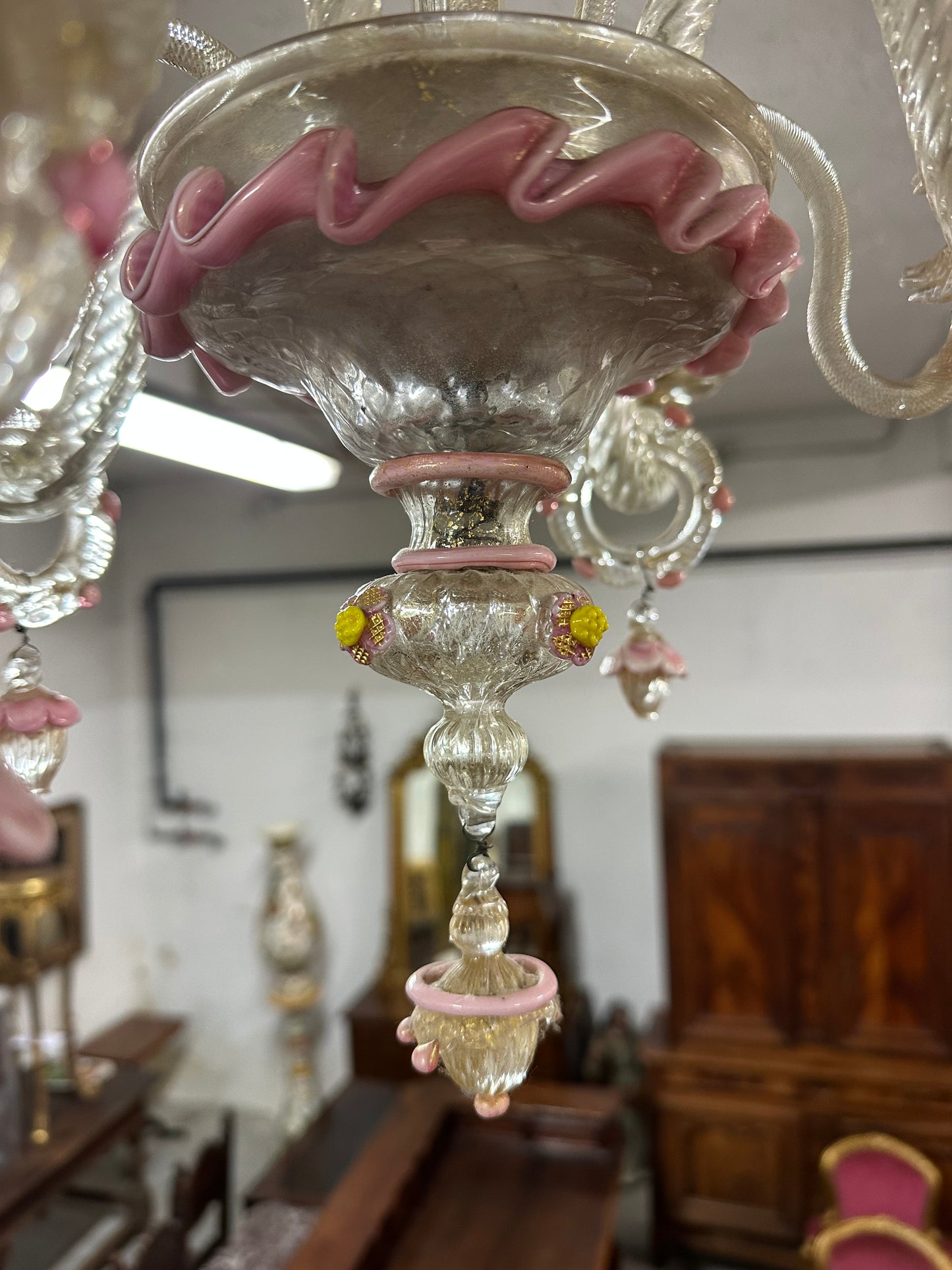Lampadario di Murano XIX secolo